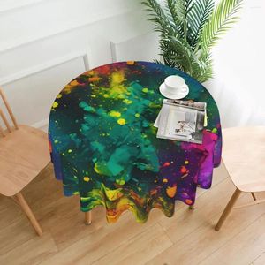 Tableau de nappes abstraites Round Round Galaxy Art Print Protector Fashion Kitchen Dining Room Design Cover