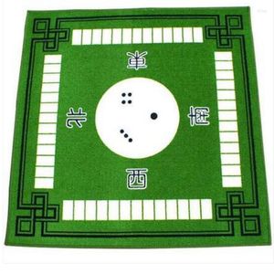 Nappe éliminer le son Mahjong pour la taille de la fête de famille 76x78 cm Poker jeu de société anti-dérapant Talbe tapis couverture Q-240