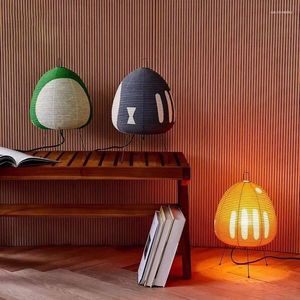 Lampes de table 2024 E27 Trépied Tripod Rice Paper Bureau Light For Living Room Bedroom atmosphère Lights Night Lights Lant