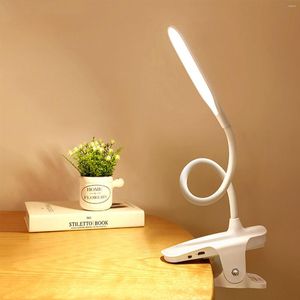 Lámparas de mesa AXX Lámpara de escritorio LED Touch Protección para los ojos Carga USB Lectura Ajuste de tres paradas Libro para estudiantes Mesita de noche