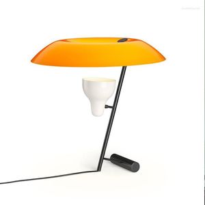 Lampes de table Designer Lampe moderne Orange / Gris / Bleu Abat-jour Fer Art Décoratif Lampes de bureau Salon / Modèle Salle Hall Chambre Lobby Café