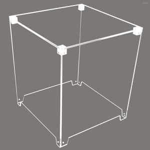 Lámparas de mesa ICubeSmart 8x8x8 LED CUBE Caja de acrílico transparente Tamaño 18x18.5x21cm Solo apto para 3D8S/3D8C/3D8P/3D8L