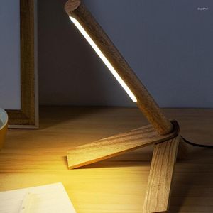 Lampes de table Lampe LED Source de lumière Étude Dimmable Bureau Chevet 3 niveaux Luminosité Lecture nocturne