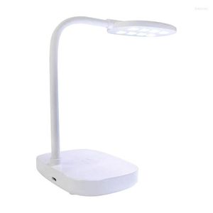 Lampes de table vernis à ongles lampe à LED USB charge séchage rapide rotatif séchage sèche pour manucure maison Gel UV