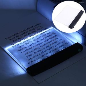 Lámparas de mesa Placa LED Luz de lectura Libro de noche Lámpara de estudio familiar Marcador portátil para en la cama