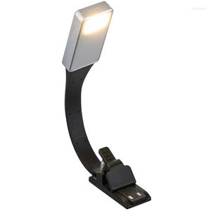 Lampes de table lumière LED rechargeable pour Kindle papier Usb lampe de lecture livre Clip voyage chambre lecteur Odel