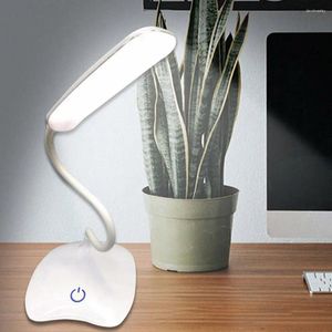 Lampes de table LED rechargeables par USB Lampe de bureau Intensité réglable Lampe de lecture Tactile Switch Desk