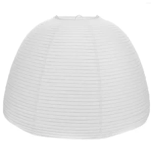 Lampes de Table Lanterne de Chevet Blanche Maison Suspendue 42X42X22.5CM Fer Forgé Exquis