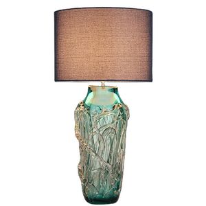 Lámparas de mesa Venta al por mayor Luces LED de alta calidad de lujo Lámpara de cristal de Murano hecha a mano