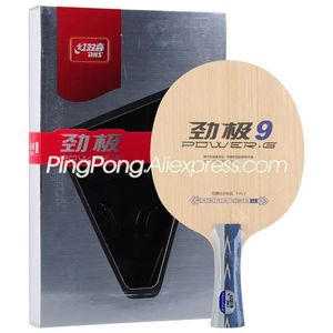 Raquettes de tennis de table Original Power G 9 Blade 7 Ply Wood Attaque rapide PG9 Raquette Ping Pong Bat Paddle 231213