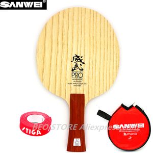 Table Tennis Raquets SANWEI V5 PRO tennis blade professional 7 plywood quicky attack loop OFF ping pong racket bat paddle 230731