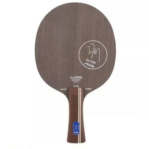 Raquetas de tenis de mesa Xuxin Dynasty Carbon Table Tennis Blade Ofensiva Acampanada Mango largo Master NCT 7 EBENHOLZ ROSEWOOD Ping Pong Bats Paddle 231207