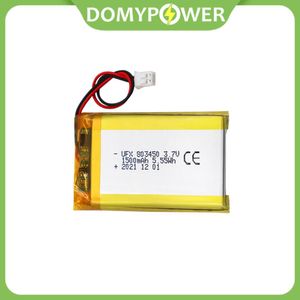 Batteries pour tablette PC 3.7V 1500mAh 803450 Lithium polymère LiPo batterie Rechargeable pour MP5 DVD PAD caméra navigateur GPS avec PH2.