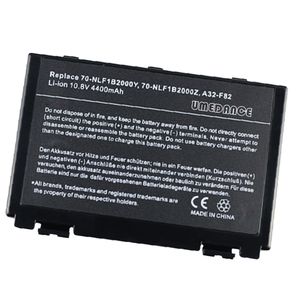 Batteries pour tablette PC A32-F82 11.1V batterie d'ordinateur portable pour Asus A32-F52 K40 K50 K50I K50IJ K50IN K60 K60I K60IJ K70 P81 X5D X8D L0690L