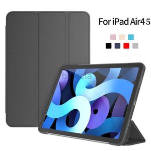 Cajas de tableta Bolsas de la cubierta inteligente para iPad Air 5 2022 Air 4 2020 Case de tabletas Flip Magnetic Cover Smart Cover Foir for iPad Air 5th Generation 10 9 Case 240411