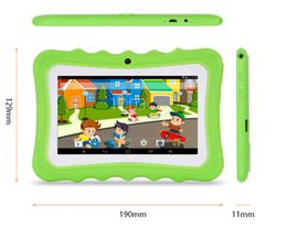 Tableta PC CWOWDEFU Niños de 7 pulgadas Android 12 Quad Core 4GB 64GB WiFi6 3000MAh Learning for Kids With App Drop de Dhokf