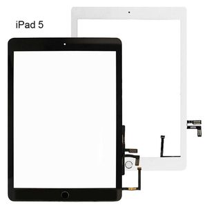 Écrans de tablette PC pour iPad 5 5ème 9 7 pouces A1822 A1823 génération d'écran tactile numériseur panneau LCD extérieur verre avant avec autocollant t2768