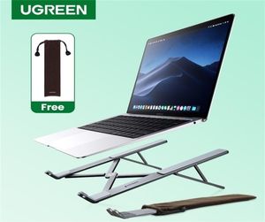Tablet PC Stands UGreen Ordinder porte-ordinateur pour MacBook Air Pro Foldable Aluminium Notebook Support MacBook 2210279349110