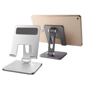 Tablet Stand Desktop Alivable Stand Pliant Holder Dock Dock Cradle for iPad Pro 12.9 11 10.2 Air Mini 2020 Samsung Xiaomi Huawei