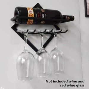 Casier à vin de table mural cuisine Double couche support de bouteille en verre économiser de l'espace el 230131