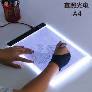 Tablettes LED PAD LETURE A4 Dessin Tablette Graphique Écriture Digital Tracer Copy Pad Board for Diamond Painting Sketchshipping Wholesale