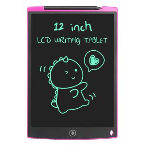 Tabletas Newyes LCD Writing Tablet 12 pulgadas Electronic Electronic Graphics Tablero de dibujo Doodle Pad con regalo de lápiz de lápiz para niños