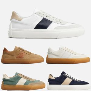 Tabs Leather Mens Sneaker Suede Casual Shoe Designer High Quality Flat Bottom Luxury Sports Shoes Sneakers