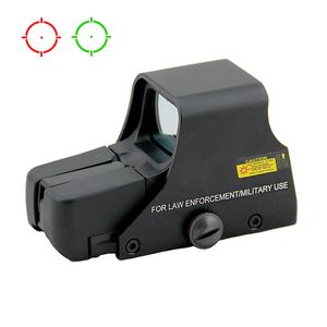 Tactique 551 552 553 rouge vert point portée holographique réflexe vue multi-couche lunette de visée éclairage luminosité réglable fusil de chasse Airsoft optique