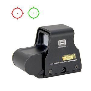 Tactical 556 Red and Green Dot Scope Holographic Reflex Sight Caza Mira telescópica Óptica de pistola con montaje desmontable rápido integrado de 5/8 