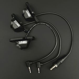 Accesorios tácticos interruptor remoto de presión de botón caliente compatible con M-LOK Rail SF linterna M300 M600 DBAL-A2 PEQ15 vista láser