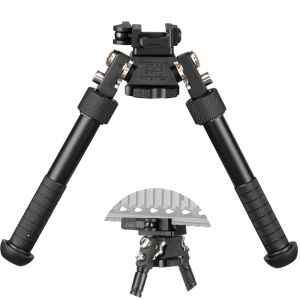 Accessoires tactiques V8 trépied bipied tactique support rotatif à 360 ° support de rail tout en métal 20mm trépied télescopique de sniper support de chasse