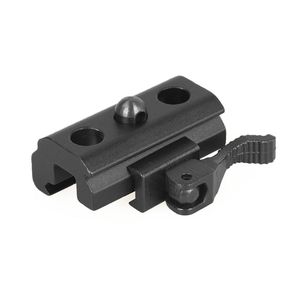 Adaptador de montaje giratorio de cabestrillo desmontable rápido para caza táctica Airsoft, 21,2mm, para rieles Weaver Picatinny CL33-0210