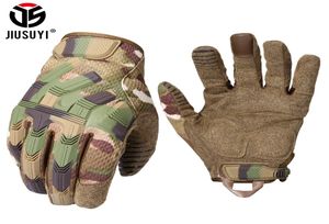 Tactical Army Full Finger Gants Screen Tactile Paintball militaire Airsoft Combat Rubber Protective Glove Antisiskide Men Women Nouveau 206604280