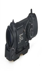 Táctico DR 4x lupa fija de doble función Rifle óptico alcance de caza 4x32 iluminado MilDot alcance ajuste 21mm Weaver Picatinny Rail C5299225