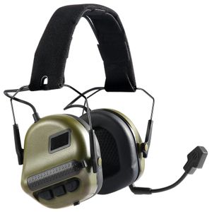 Tactical Headset Without Noise Cancellation VersionTactical Headsets Shooting Earmuff Use with PTT Walkie Headset 240108
