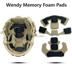 Casques tactiques Coussin tactique en mousse à mémoire de forme remplacement des coussinets de casque Airsoft accessoires de coussin tapis de protection pour ACH MICH Team Wendy HelmetsL2402