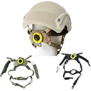 Tactical Helmets Tactical Helmet Hanging System Suspension Lanyard Chin Strap for Team Wendy FAST MICH Tactical Helmet AccessoriesHKD230628