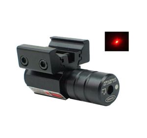 Puntero láser táctico de alta potencia Red Dot Scope Weaver Picatinny Mount Set para pistola Rifle Pistola S Airsoft Riflescope QylQrq7747948