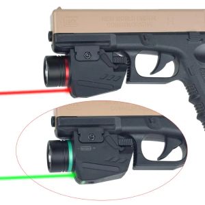 Lampe de poche à LED tactique à point laser à point laser pour chasse militaire pour le rail de 20 mm