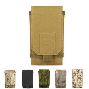 Tactique molle Mini ceinture housse de téléphone sac universel Fanny hanche sac de taille extérieur étanche armée militaire portefeuille pochette sac à main Packs sac de course