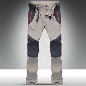 Pantalones de hombre tácticos impermeables para hombre Cargo primavera verano pantalones de secado rápido deportes al aire libre Camping pesca 4XL