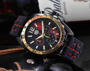 Tag Heue Men Watches Multifonction Watch Automatic Imperproof Silicone Strap Men Fors Casual Rider Senna Limited Edition4051037