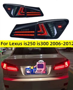 Luz trasera para Lexus IS is250 is300 2006-2012 luces traseras lámpara trasera LED DRL señal de marcha freno marcha atrás luz de estacionamiento Facelift