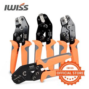 Tang IWISS SN28B/48B/06/0325 pince à sertir outils de serrage pince à outils de connecteur de fil pour JSTSM /Dupont /XH2.54/PH2.0/Terminal à onglets