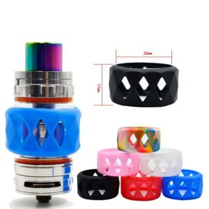 Réservoir coque en silicone bulle tube de verre anneau 32x25x17mm vapeband pour bulbtube zeus x kylin cleito Valyrian 2 Pro TPD