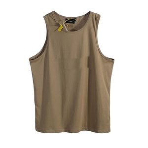 Camiseta sin mangas Underware FOG Tanks 100% algodón para hombre camiseta transparente camisas hombre Bodyshaper Fitness Wrestling Singlets chaleco