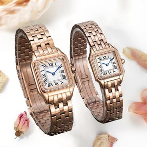 Tank Watch Vintage Women Retro Watch Wrist Strap Watch designer mouvement de haute qualité montre montres de luxe en diamant avec boîte de montre cadeau pour les filles dhgate