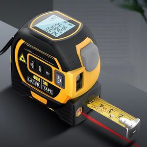 Tape Measures Tape Measure Laser Distance Meter Measuring Laser Tape Measure Digital Distance Meter Digital Electronic Roulette Stainless 231207