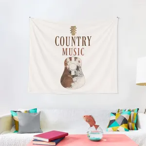 Tapisseries Music country vintage tapisserie esthétique décoration images chambre mur décor mignon