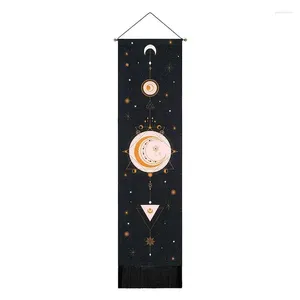 Tapisseries Star Sun Tapestry Wall Art Hanging Bohemian Moon Phase HD TECHNOLOGIE D'IMPRESSION HD COULEUR BRIVEN